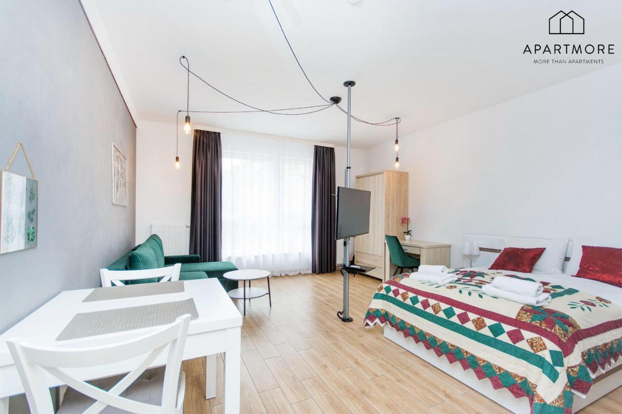 City Center - Walowa I Popieluszki By Apartmore กดัญสก์ ภายนอก รูปภาพ