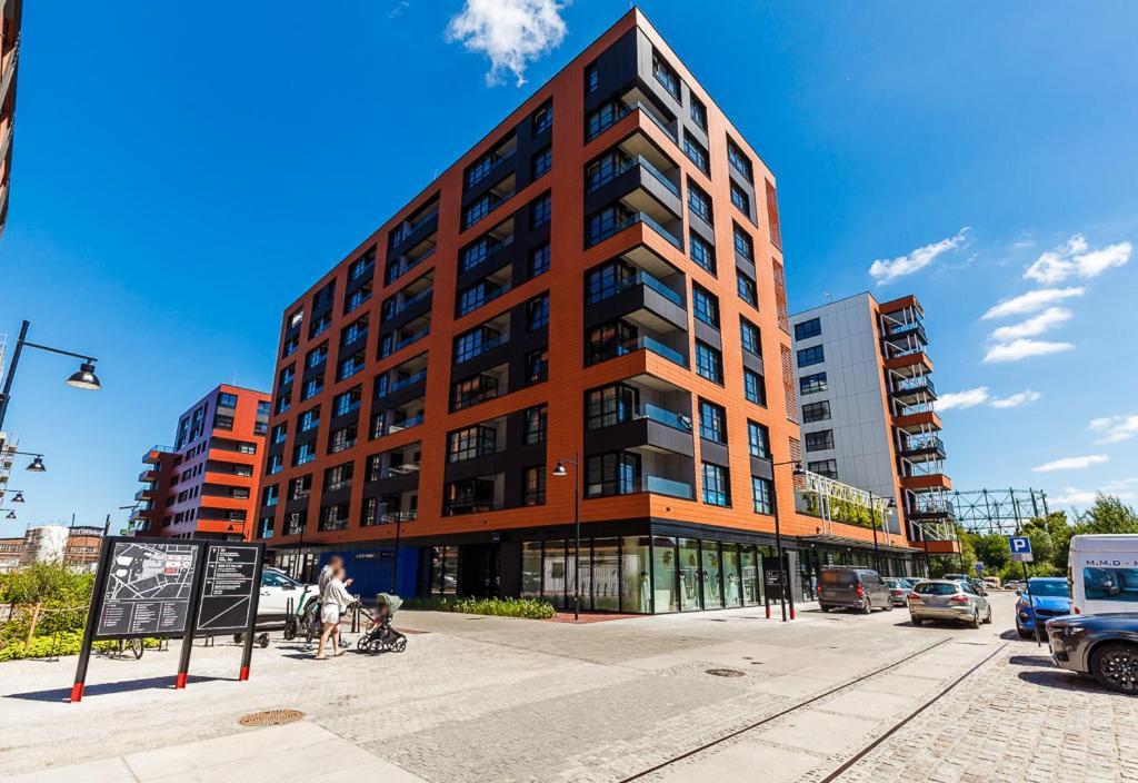 City Center - Walowa I Popieluszki By Apartmore กดัญสก์ ภายนอก รูปภาพ