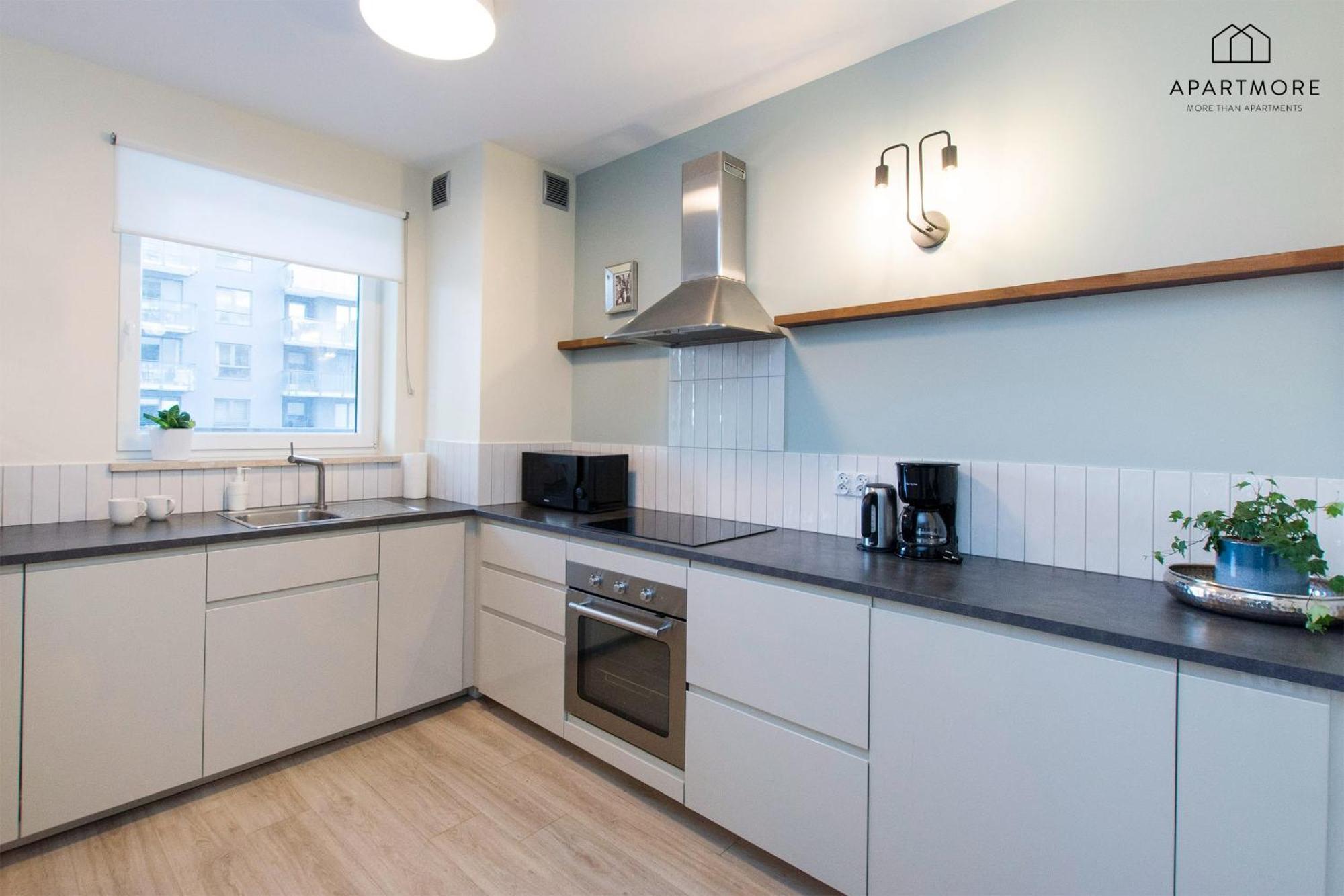 City Center - Walowa I Popieluszki By Apartmore กดัญสก์ ภายนอก รูปภาพ