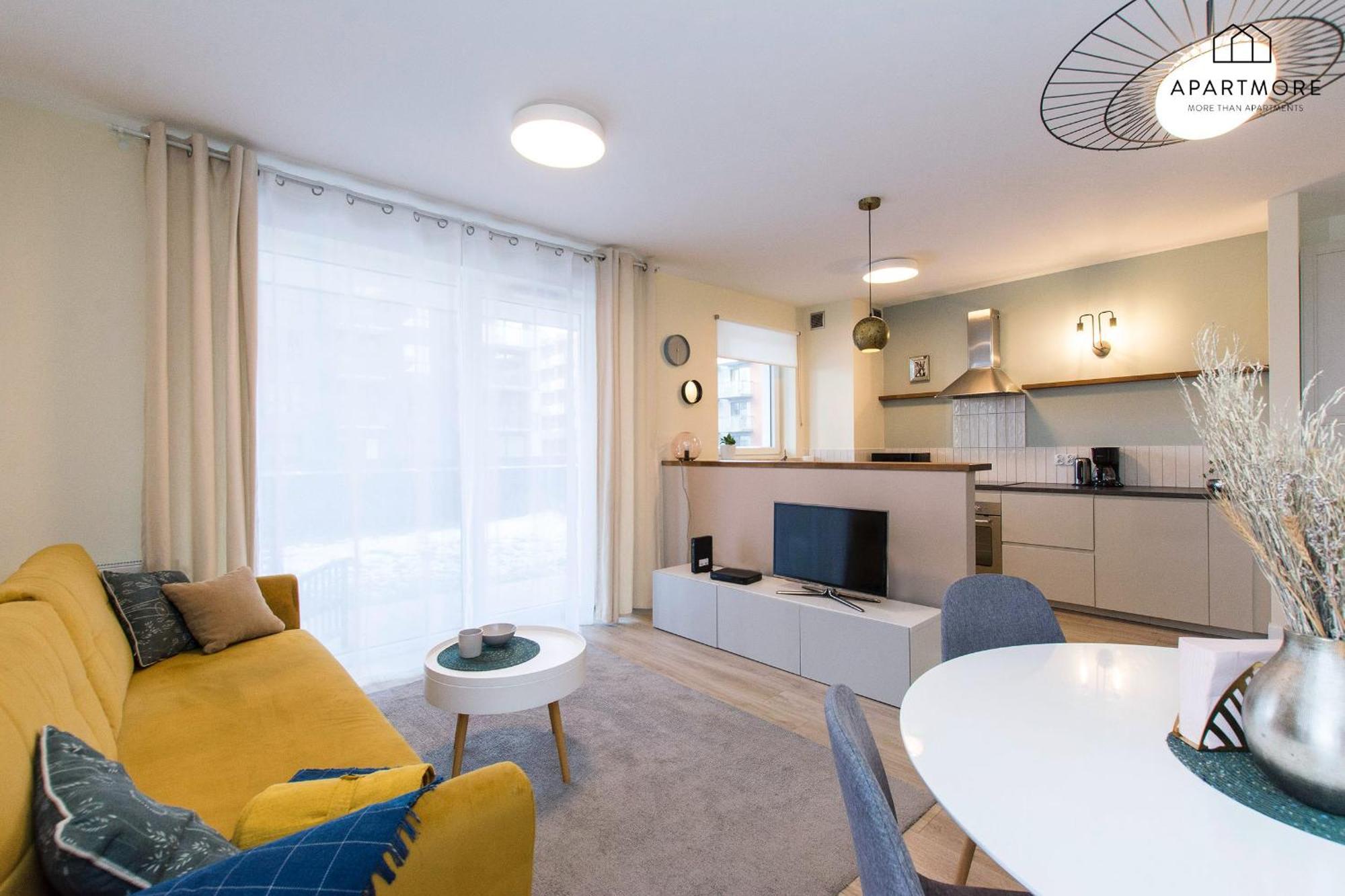 City Center - Walowa I Popieluszki By Apartmore กดัญสก์ ภายนอก รูปภาพ