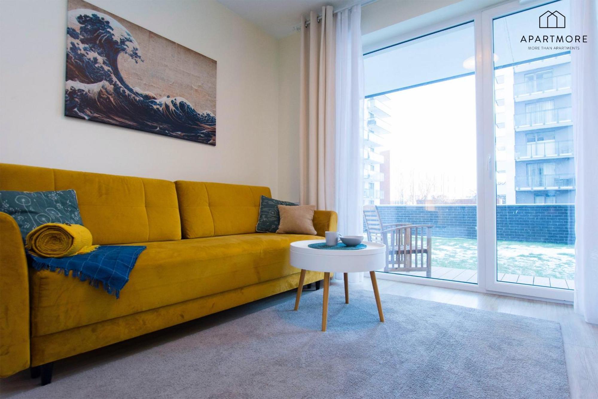City Center - Walowa I Popieluszki By Apartmore กดัญสก์ ภายนอก รูปภาพ